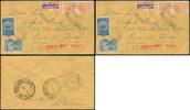 Briefmarken Brasilien Aerolloyd Iguassu Brief Curitiba Rio de Janeiro Flugpost / 947 -