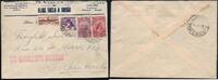 Briefmarken Brasilien 1934 Aerolloyd Iguassu Brief Parana Sao Paulo Flugpost / -