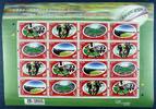 Briefmarken Hongkong 2004 Rugby Sevens Gemeinschaftsausgabe NZ 1168-1171 Kleinbogen MNH -