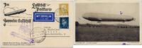 Briefmarken Zeppelin Dt. Reich Ostseejahr-Rundfahrt AK Berlin Lübeck Si 108 Bd / 2488 -