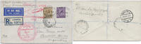 Briefmarken Zeppelin Großbritannien 8. SAF Anschlussflug Buenos Aires Si 189 B / 2496 -