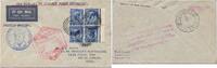 Briefmarken Zeppelin Großbritannien 1. SAF Anschlussflug Brasilien Si 202 Ba / 2497 -