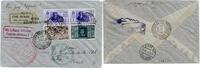 Briefmarken Zeppelin Italien 2. SAF Reko-Brief Rom München Berlin Bahia Si 143 B / 2500 -