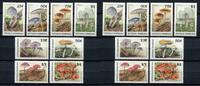 Briefmarken Barbuda 1990 Pilze Funghi Mushrooms Champignons Pflanzen Plants 1179-1186 MNH -