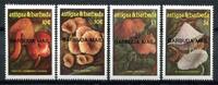 Briefmarken Barbuda 1986 Pilze Funghi Mushrooms Champignons Plants 917-920 Postfrisch MNH -