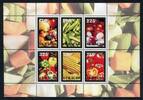 Briefmarken Curacao Früchte Gemüse Mais Tomaten Fruits Vegetables Pflanzen Plants MNH -