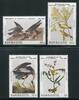 Briefmarken Barbados 1985 Vögel Birds Uccelli Oiseaux Audubon 638-641 MNH -