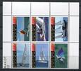 Briefmarken Aruba 2012 Segelboote Yachten Rembrandt Regatta Ships Navi Bateaux 667-672 MNH -