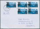 Briefmarken Tonga 2008 Dauer Michel x5 Aufdrucke 30s Luftpost Brief Deutschland/ 721 -