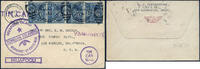 Briefmarken Tonga Tin Can Mail Blechdosenpost Brief Hawaii Paquebot USA / 939 -