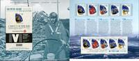 Briefmarken Neuseeland New Zealand Sir Peter Blake Umweltschutz Block 251 Folder MNH -