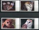 Briefmarken Niuafo`ou 2012 Eulen Owls Vögel Birds 475-478 MNH -