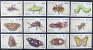 Briefmarken Cook Inseln 2014 Käfer Insekten Falter Raupe Entomologie 1894-1905 MNH -