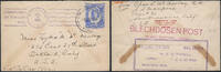 Briefmarken Tonga Tin Can Mail Blechdosenpost Brief Niuafo`ou Oakland USA / 693 -