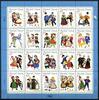 Briefmarken Marshall Inseln Trachten Europa Trad. Costumes Musik Folklore Music MNH -