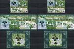 Briefmarken Papua Neuguinea 2008 Sagen Legenden Folklore Mythen 1295-1298 Block 54-55 MNH -