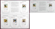  217-221 n. Chr. Briefmarken Vietnam 2023 Fledermäuse Bats Deluxe-Blocks 217-221 Auflage 425 im Folder MNH 