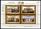 Briefmarken Thailand Sparkasse Savings Bank Architektur Block 305 Postfrisch MNH -