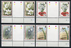 Briefmarken Falklandinseln 2003 Weihnachten Blumen Christmas Flowers 894-897 Stegpaare MNH -