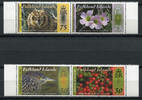 Briefmarken Falklandinseln 2012 Vögel Eule Pflanzen Birds Plants MNH -