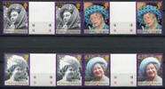 Briefmarken Falklandinseln 2002 Tod der Königinmutter Elisabeth Royalty 849-852 Stege MNH -
