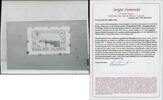 Briefmarken Falklandinseln Foto-Essay König Edward VIII Deception Island 10/- Attest -