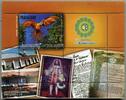 Briefmarken Paraguay 2022 Kulturzentrum Papagei Architektur Gemälde Block MNH -