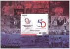 Briefmarken Paraguay Block Olympisches Komitee Emblem Sportler Olympiade MNH -