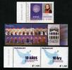 Briefmarken Paraguay Kulturzentrum E. Jimenez Künstlerin Menschenrechte Architektur MNH -