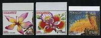 Briefmarken Paraguay Blumen Blüten Pflanzen Flowers Blossoms Plants Natur MNH -