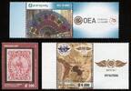 Briefmarken Paraguay OEA DINAC ICAO Luftfahrt 1. Briefmarke Philatelie Politik MNH -