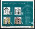 Briefmarken Venezuela Post Postgebäude Architektur Block Postfrisch MNH -