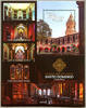 Briefmarken Peru Basilika Kloster Religion Konvent Museum Lima Altar Dominikaner MNH -