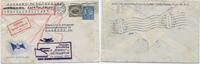 Briefmarken Katapult 1933 USA HAPAG-Brief Express Special Delivery HH Catapult H 135 a/ -