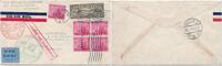Briefmarken Katapult 1934 USA Dampfer Europa Valley Stream Aue Sachsen Catapult H 152 a/1432 -