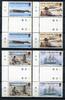 Briefmarken Falklandinseln 1999 Goldrausch Gold Rush Schiffe Ships Stegpaare 763-766 MNH -