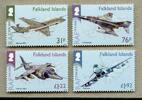 Briefmarken Falklandinseln 2018 Royal Air Force RAF Flugzeuge Luftwaffe 1365-1368 MNH -