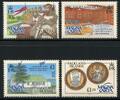 Briefmarken Falklandinseln Magna Charta Geschichte Ritter König Courtroom MNH -