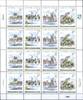 Briefmarken Marshall Inseln Burgen in Großbritannien Architektur Castles Kleinbogen MNH -