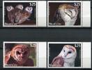 Briefmarken Niuafo`ou 2012 Eulen Owls Vögel Birds 475-478 MNH -