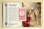 Briefmarken Australien Kolonialerbe Briefmarke Block 101 II B Imperf Folder MNH -