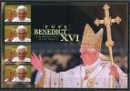 Briefmarken Mikronesien Micronesia Papst Benedikt Pope Benedict 2145 Kleinbogen MNH -