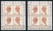 Briefmarken Cook Inseln 2012 Papst Johannes Paul II. Pope John Paul Benedict 1722-23 KB MNH -