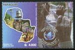 Briefmarken Paraguay Wasser Water Trinkwasser UNO Landkarte Wasserreservoir MNH -