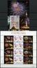 Briefmarken Macau Macao 2004 Feuerwerk Wettbewerb Göttin Kum 1340-1343 KLB Block 123 MNH -