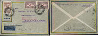 Briefmarken Zeppelin Argentinien 5. SAF Brief Buenos Aires Karlsruhe 173 B / 2033 -