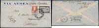 Briefmarken Zeppelin 1932 Argentinien 7. SAF Brief MiF Buenos Aires Schweiz Si 185 / -