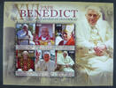 Briefmarken Togo Papst Benedikt Pope Benedict Religion Kirche Vatikan MNH -