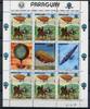 Briefmarken Paraguay Luftfahrt Ballon Aviation Luftschiffe 3704 Kleinbogen MNH -