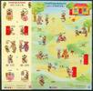 Briefmarken Japan Teddybären Teddy Bears Briefkästen Letter Boxes 6524-6543 MNH -